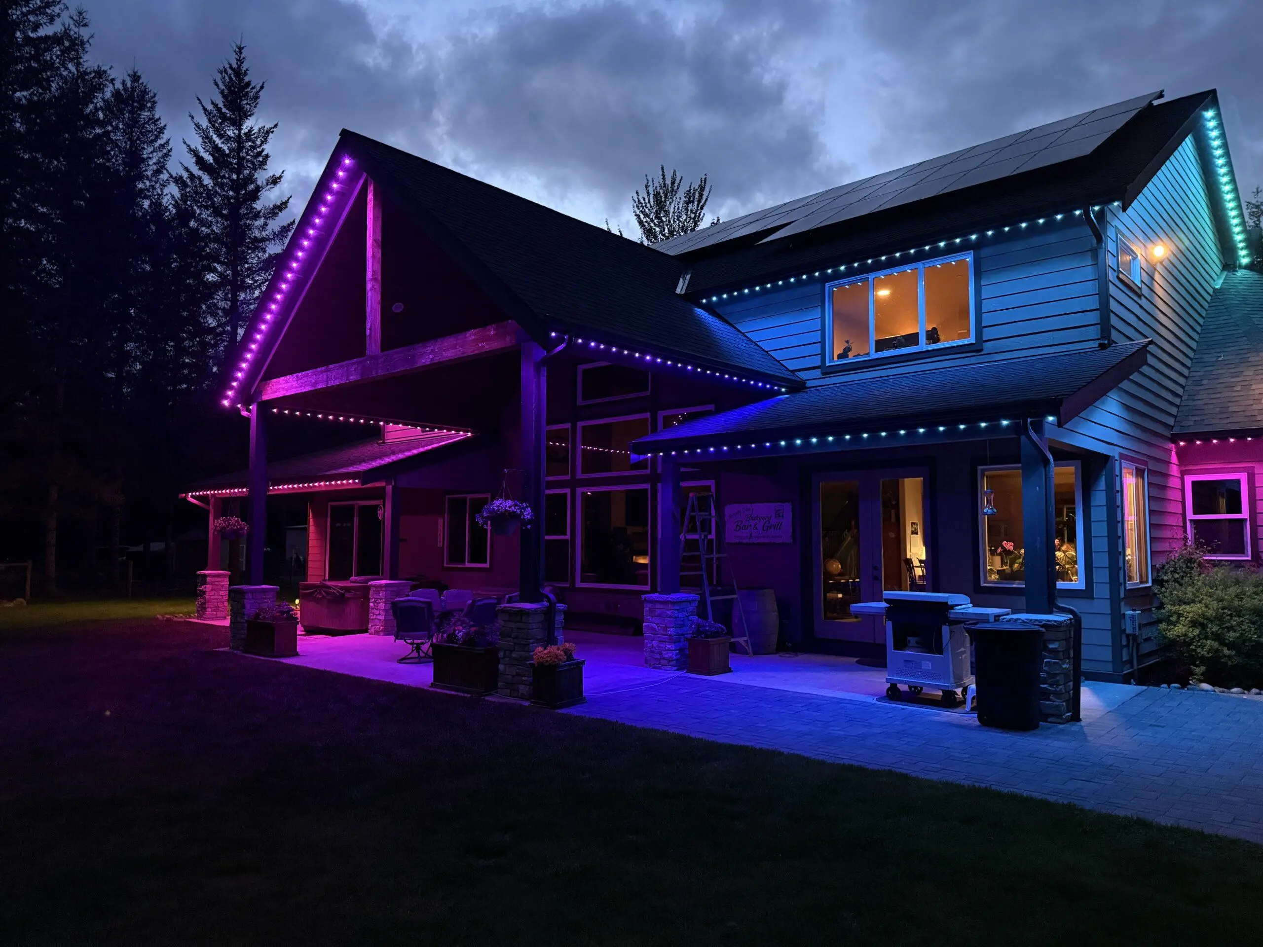 Smart holiday lighting setup guide with controllers, permanent lights, and smart hub planning